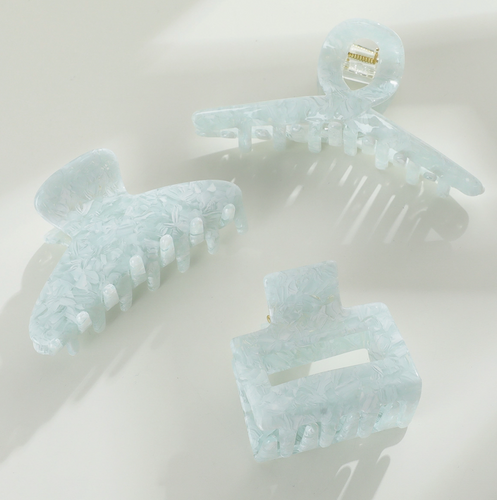 Something Blue Assorted Eco-Friendly Claw Clips