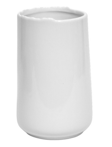 Ceramic Cylinder Lipped Vase
