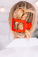 Rudolph Red Hair Clip
