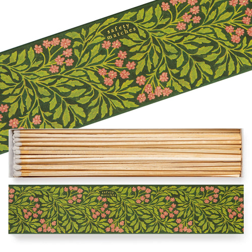 Green Flora - Long Safety Matches