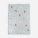 Winter Ski Baby Blanket - Cotton