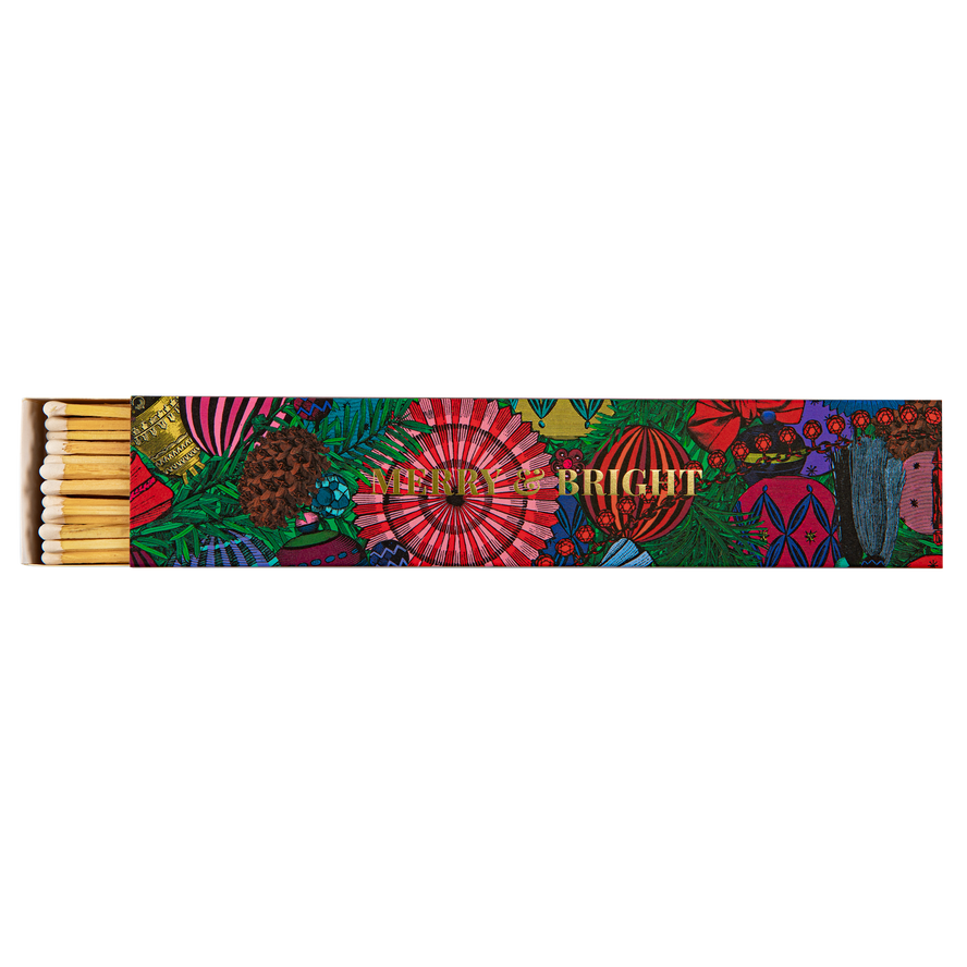 Merry and Bright Safety Matches