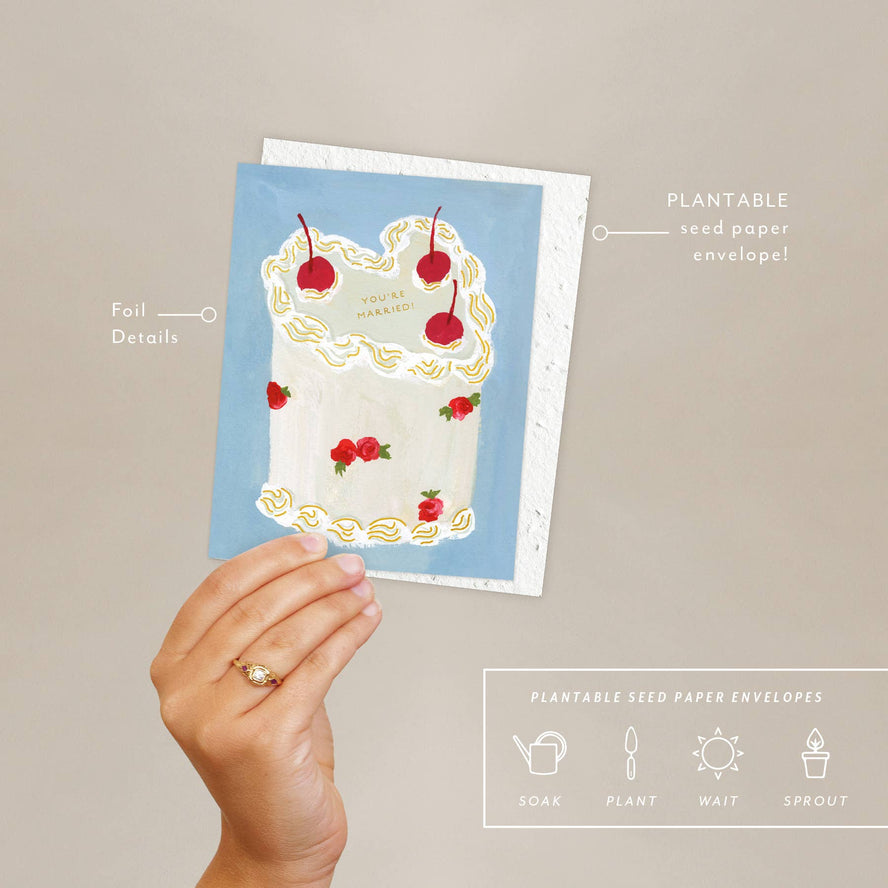You're Married! | Seedlings Plantable Cards