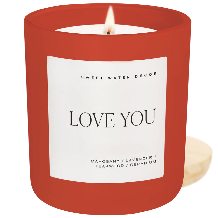 "Love You" Soy Candle