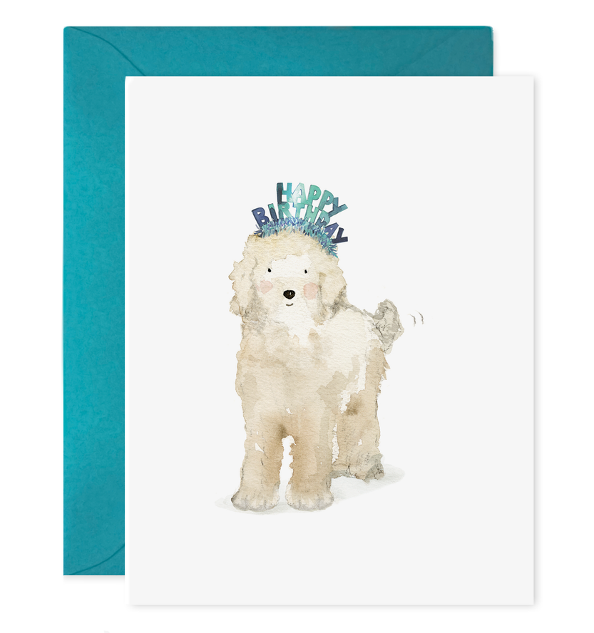 Dog Birthday Greeting Card