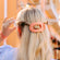 Dreamsicle Hair Clip