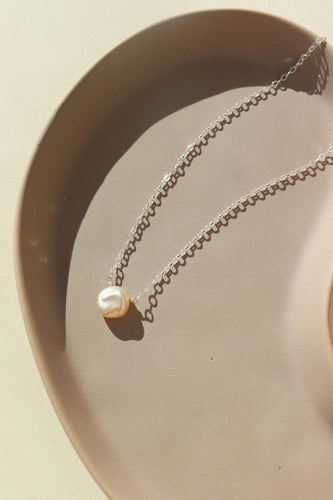 Freshwater Pearl Necklace 16" / 14k Gold Fill
