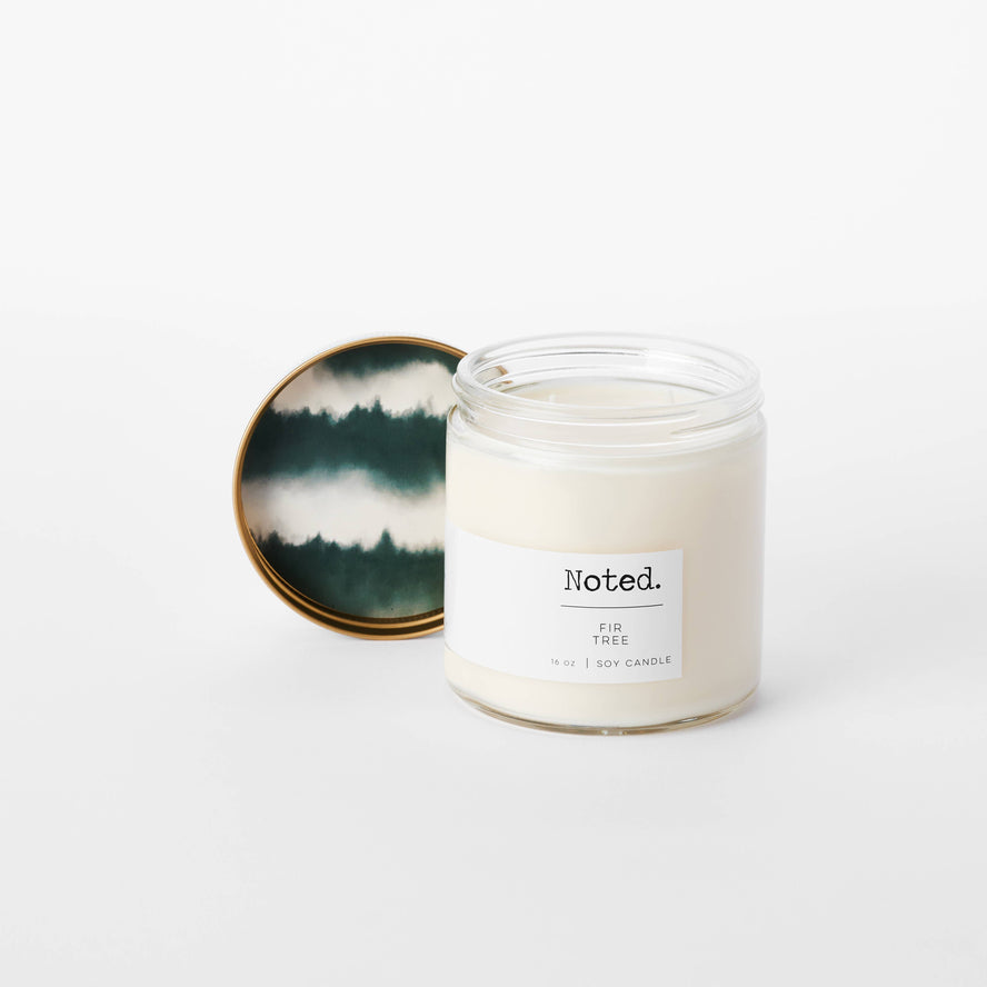 Double Wick Candle - Fir Tree
