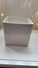 Square White Vase