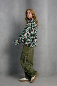 Sherpa Jacket: Black Combo