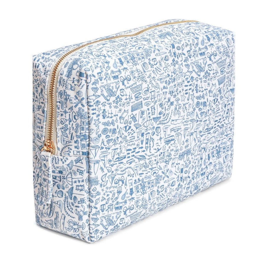 Seaside Large Travel Pouch