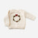Cream Christmas Wreath Baby Sweater / M 2-3y