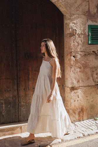 Alma Linen Dress