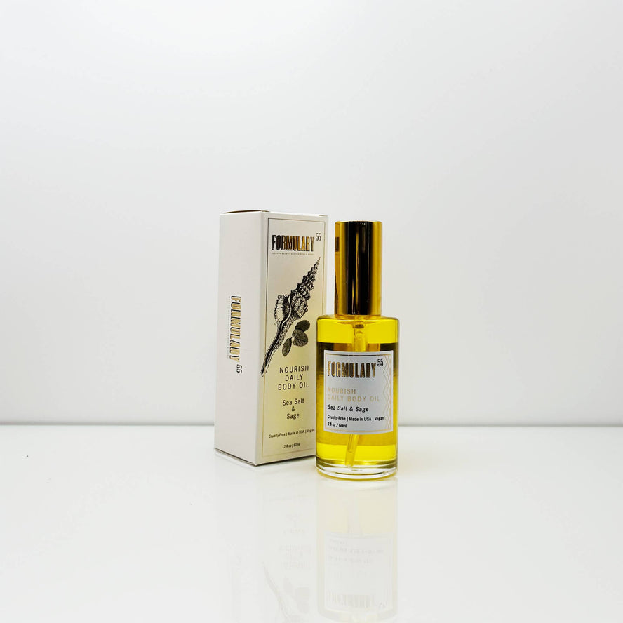 Nourish Daily Body Oil -  Sea Salt & Sage