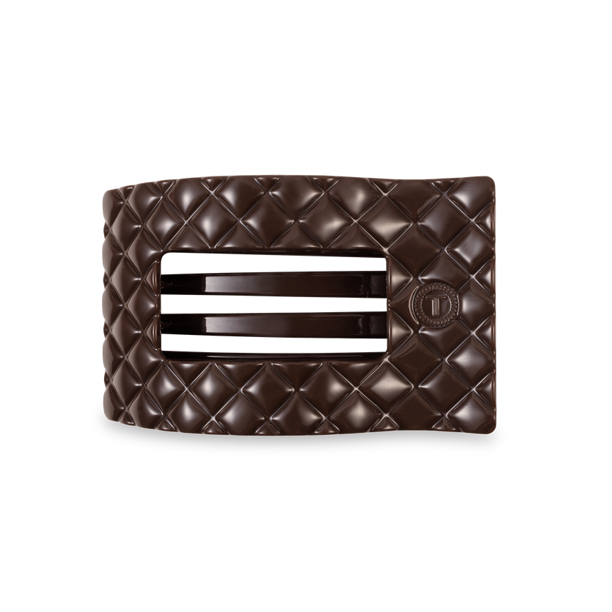 Truly Taupe Quilted Hair Clip