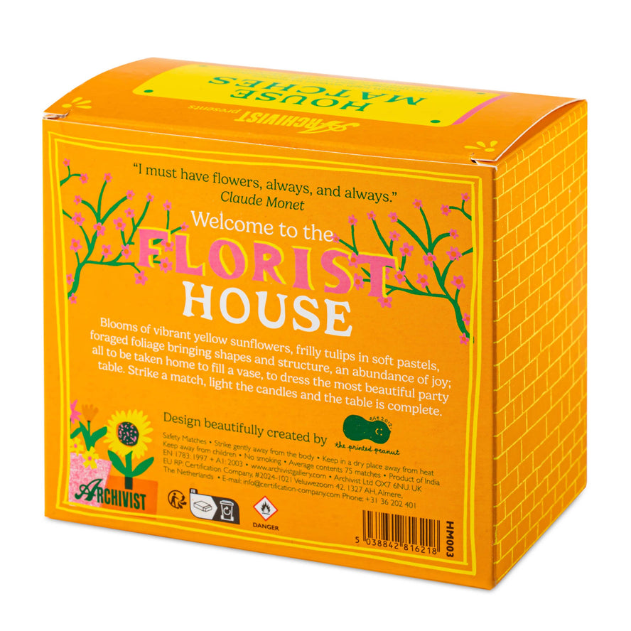 Florist House - Safety Matches
