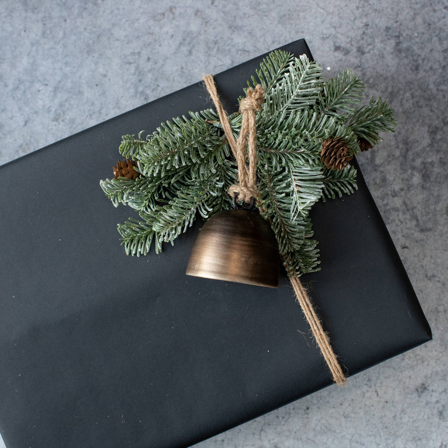 Bronze Bell Ornament - Morgan