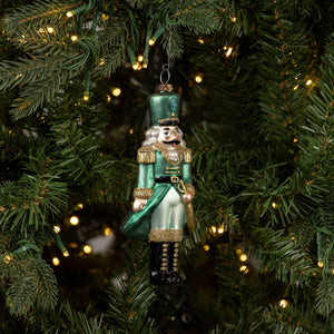 Green Nutcracker Ornament