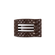 Flat Rectangle Hair Clip | Small | Truly Taupe Quilted