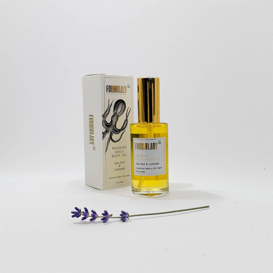 Nourish Daily Body Oil -  Sea Salt & Lavender