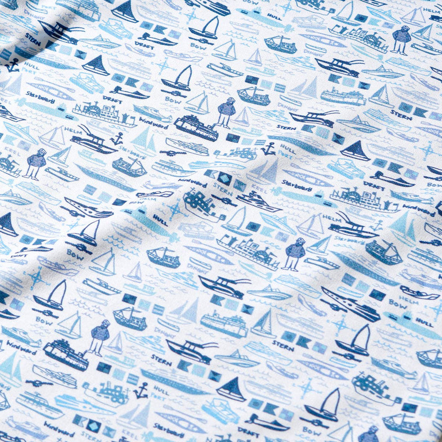 Kids Crewneck Sweatshirt: Boats / 2-3Y