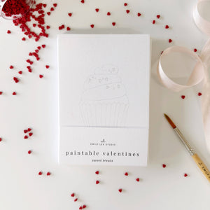 Sweet Treats Paintable Notecards