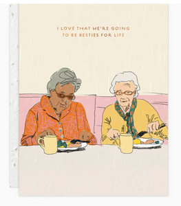 I Love That We're Going To Be Besties | Seedlings Plantable Cards