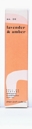Roll on Perfume - Lavender & Amber