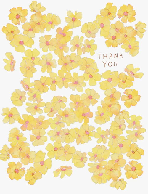 Thank You Yellow Flowers