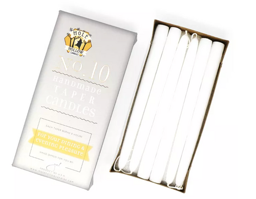 Mole Hollow 12 in Taper Candles
