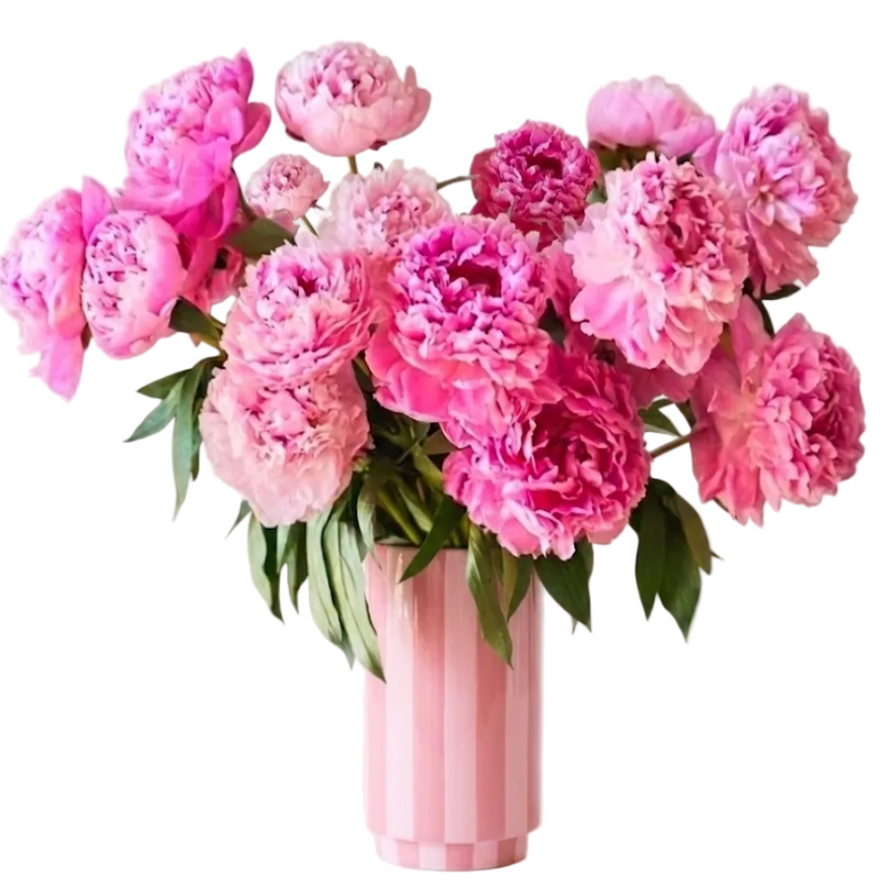 Pink Peony Vase Arrangement | WOW!