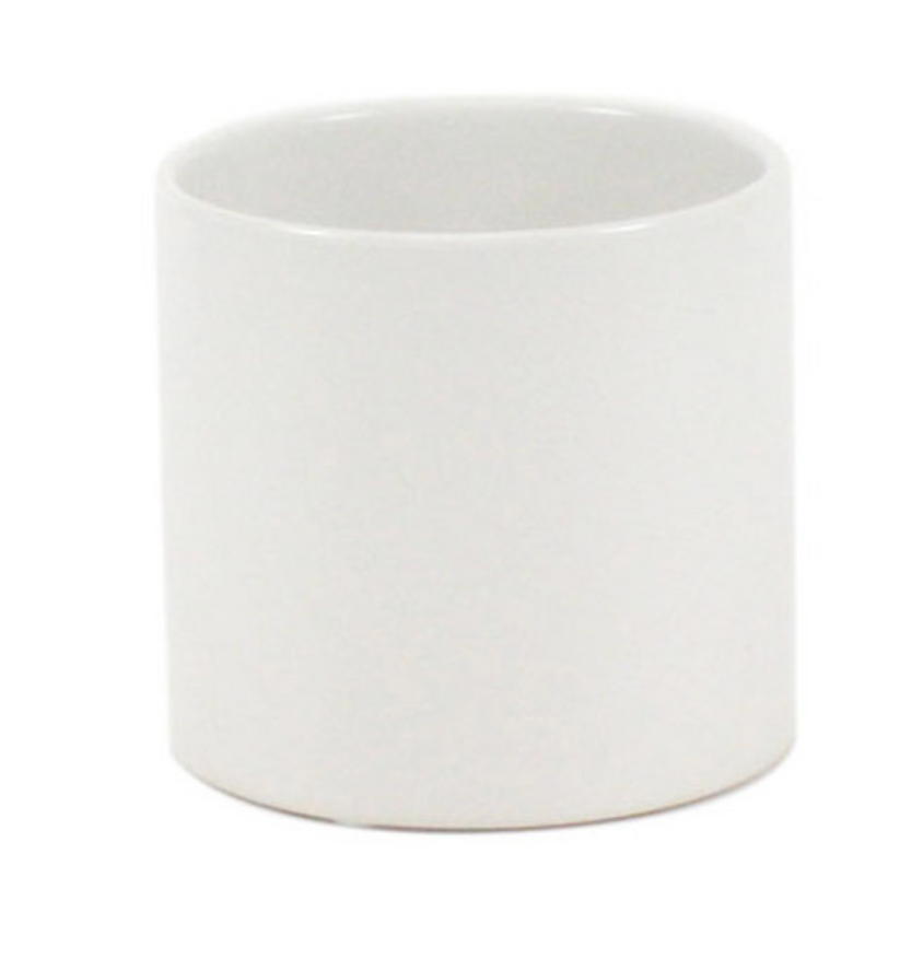 New York White Vase