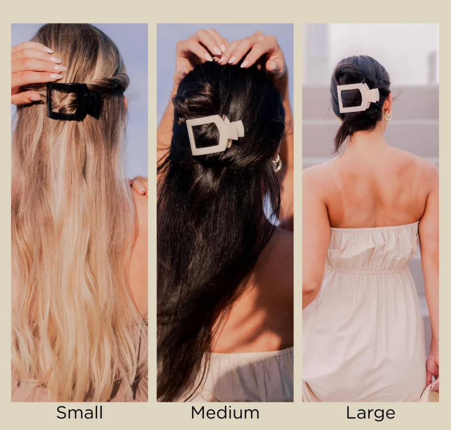 Almond Beige Hair Clip