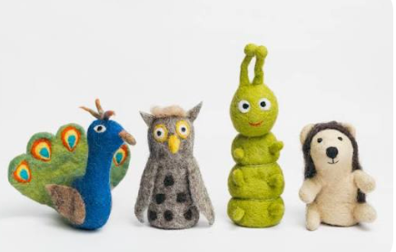 Finger Puppets Silk Road Bazaar
