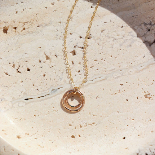 Eclipse Necklace in 14k Gold Fill / 16