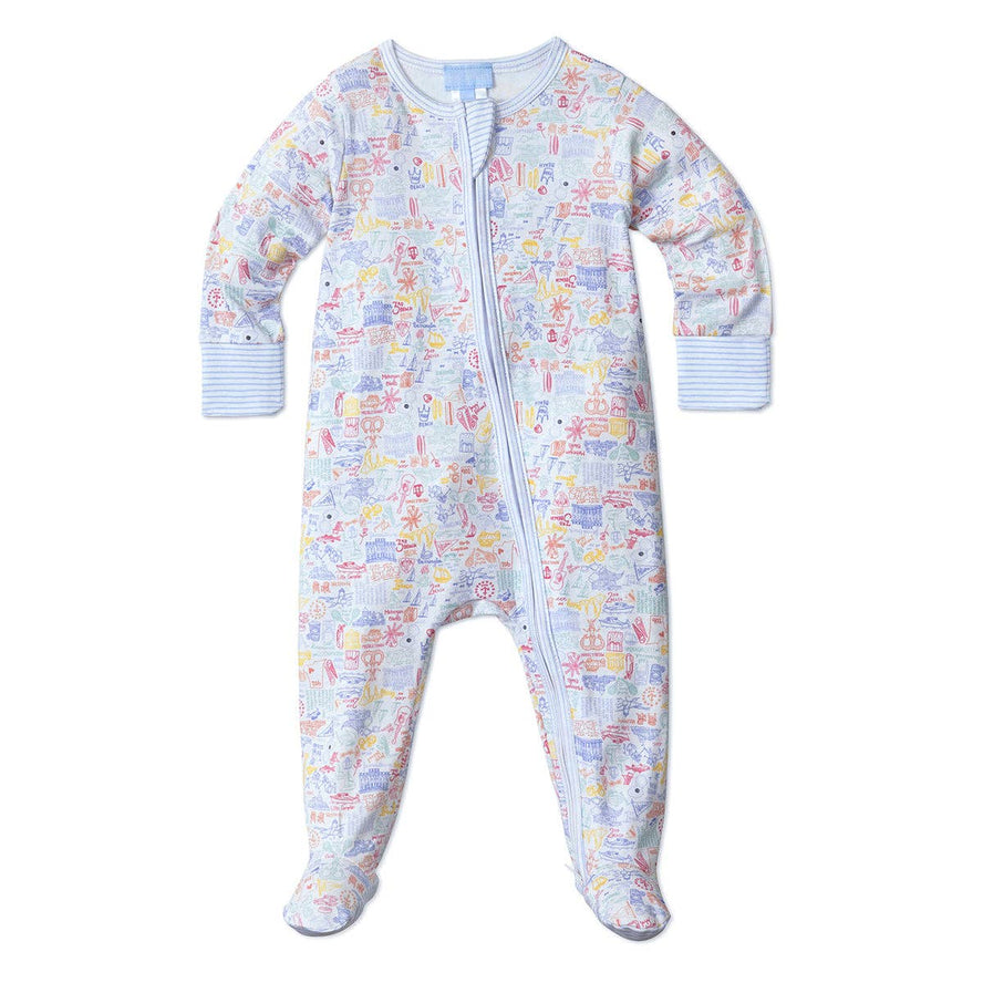Rhode Island Zip Baby Onesie: 3-6M