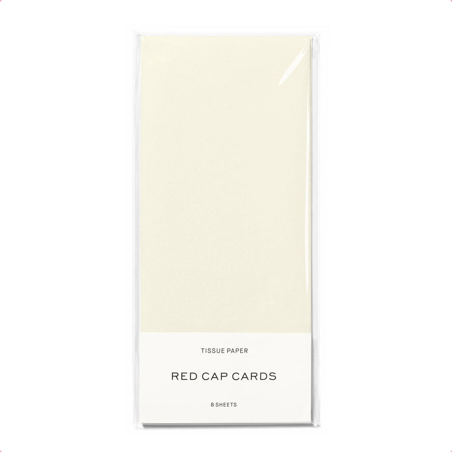 Cream Tissue Paper | Red Cap