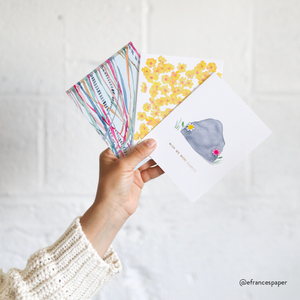 Thank You Yellow Flowers | Boxed set of 6