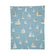 Sailboats Cotton Sustainable Knit Throw Blanket