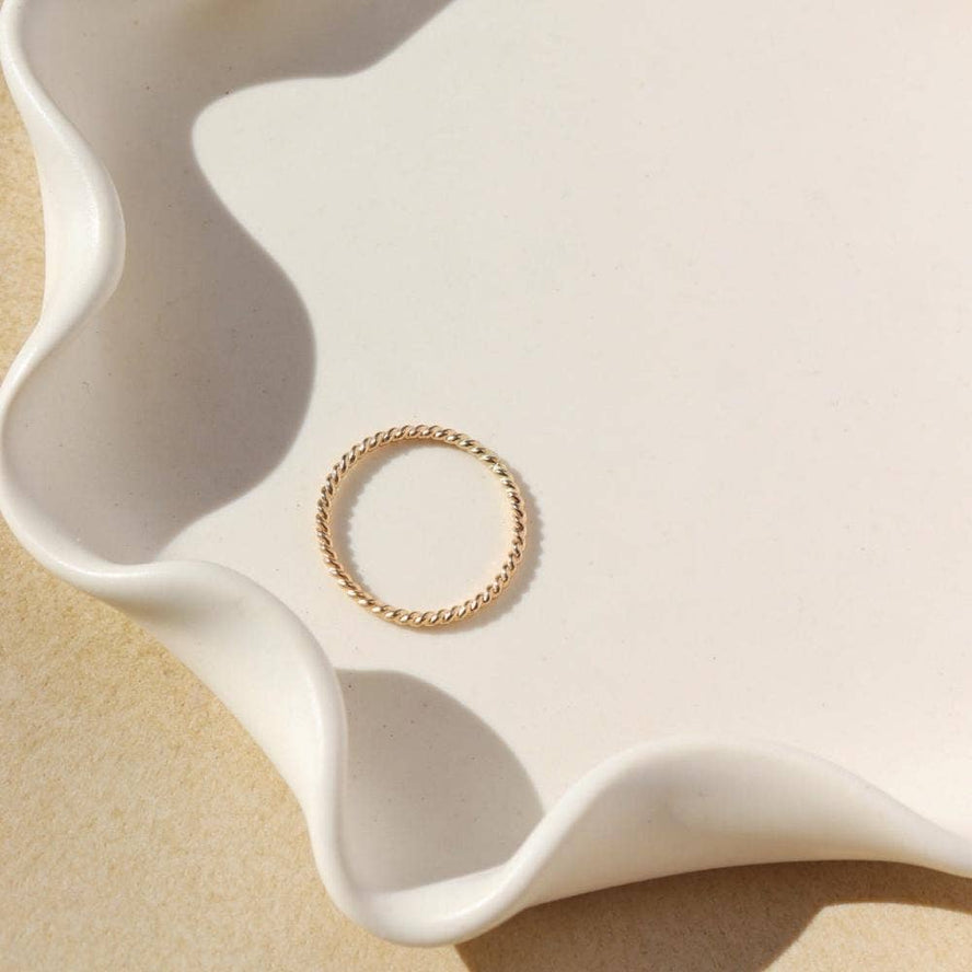 Spiral Ring in 14k Gold Fill | Token