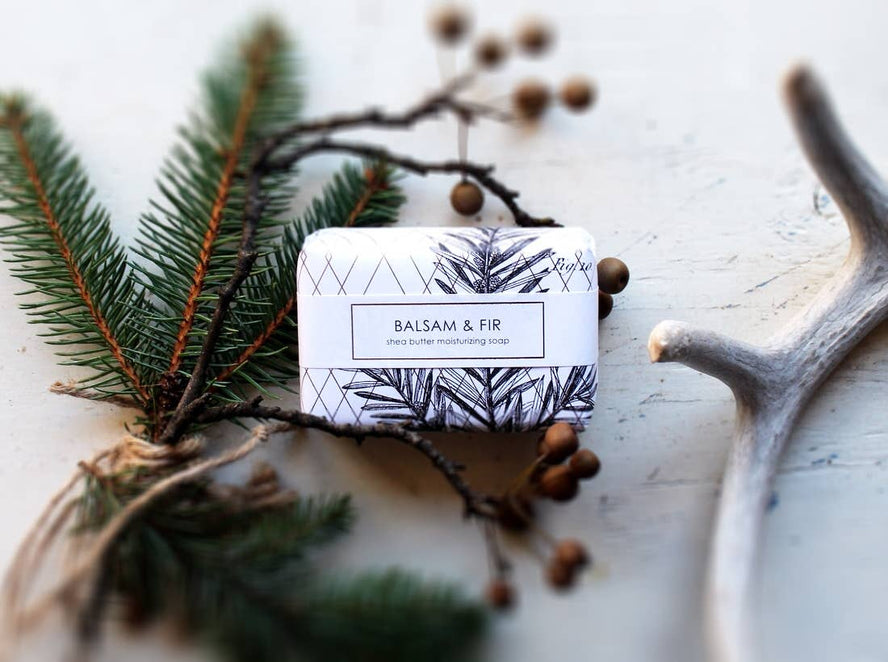 Balsam & Fir Shea Butter Bar Soap - Goldleaf