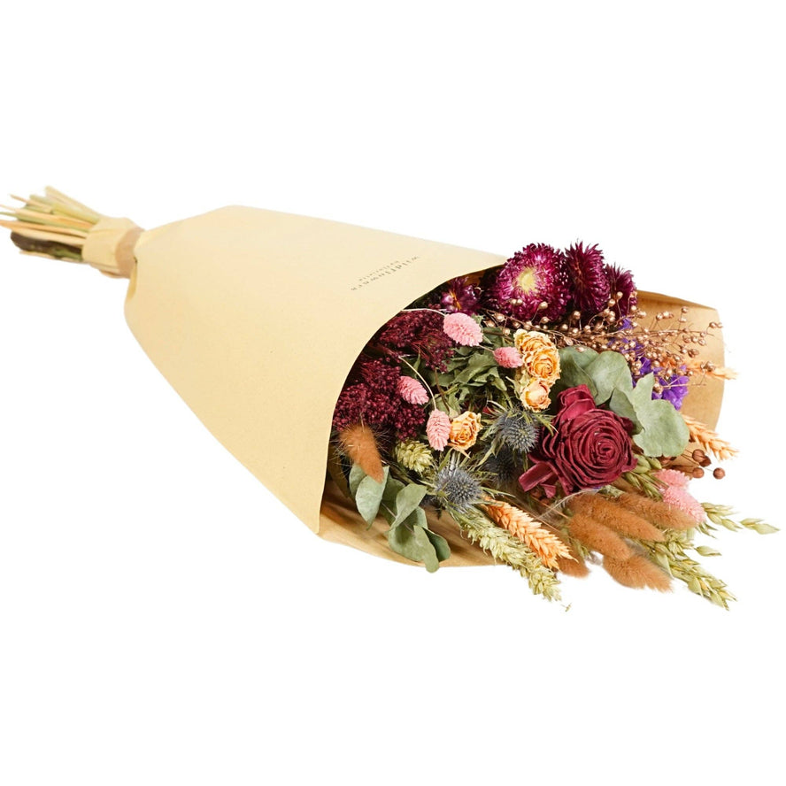 Dried Bouquet - Burgundy