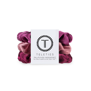 Silk Hair Scrunchie | Large | Burgundy Bliss