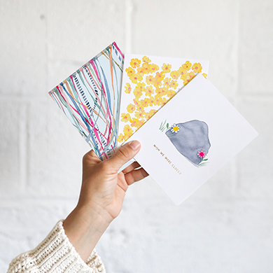 Flower Congrats Wedding Card
