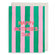 Pink and Green Striped Happy Mother's Day