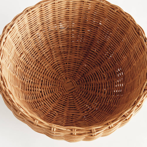Charleston Rattan Footed Bowl Small | TO ORDER