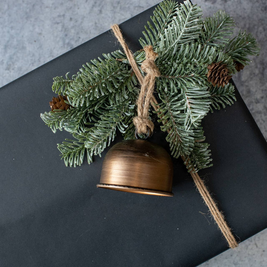 Bronze Bell Ornament - Riley