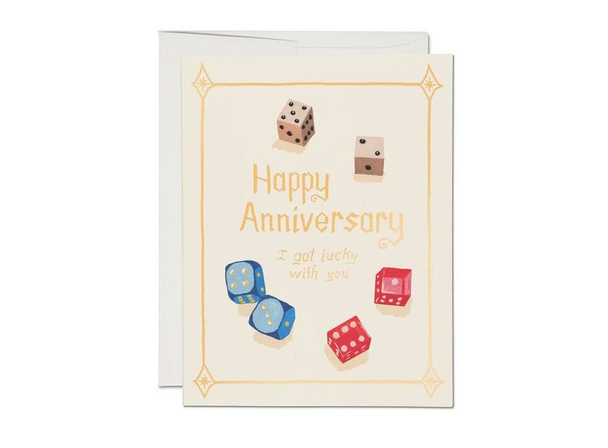Happy Anniversary I Got Lucky With You