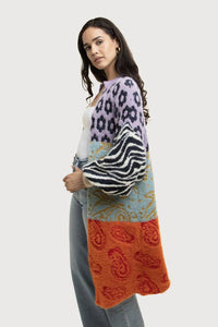 Multi Patterned Cardigan