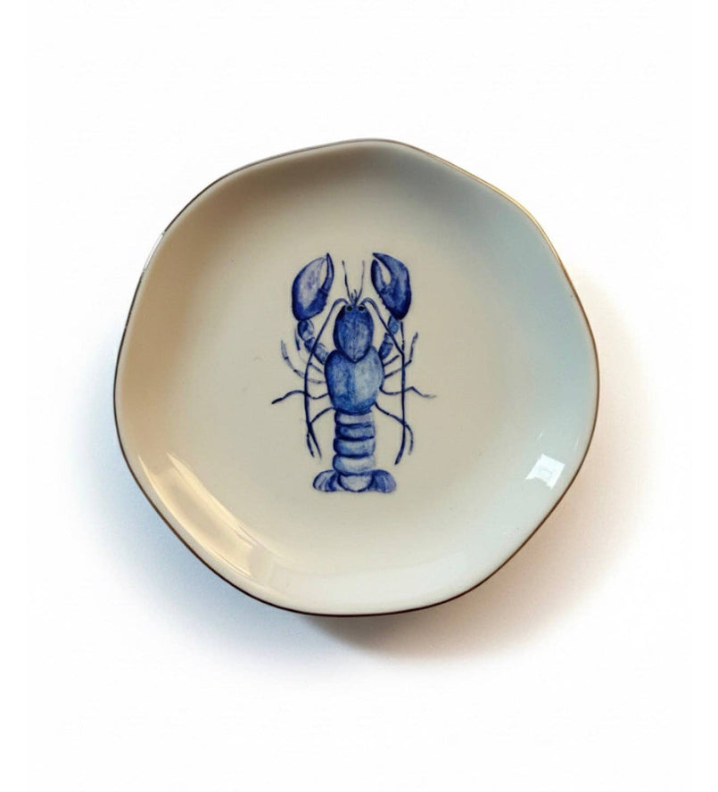 Blue Lobster Jewelry & Trinket Dish